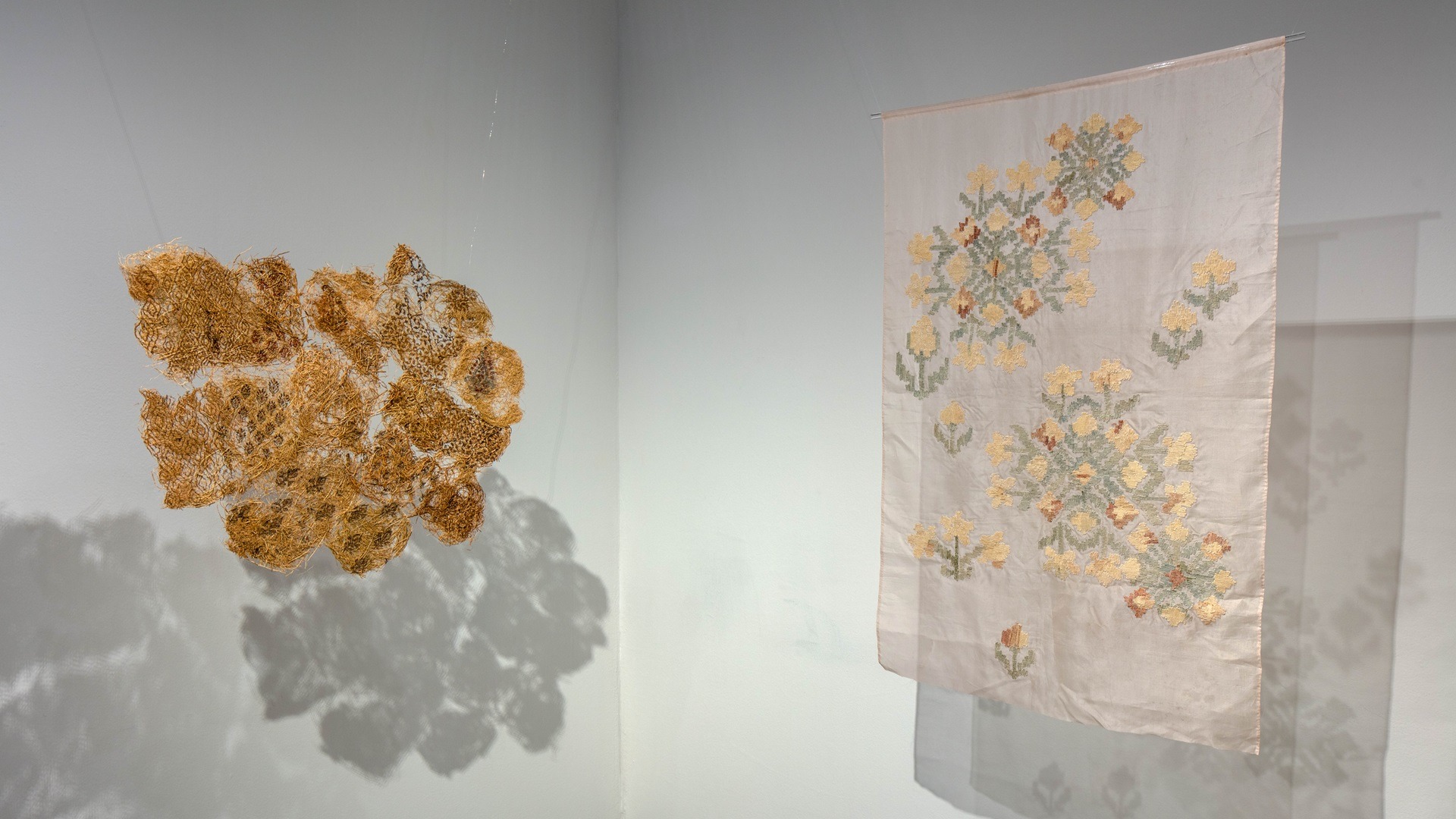 Pallavi Padukone, Reminiscent, displayed at The Delaware Contemporary (Wilmington, Delaware, USA), 2022. Photo credit: Dan Jackson.
