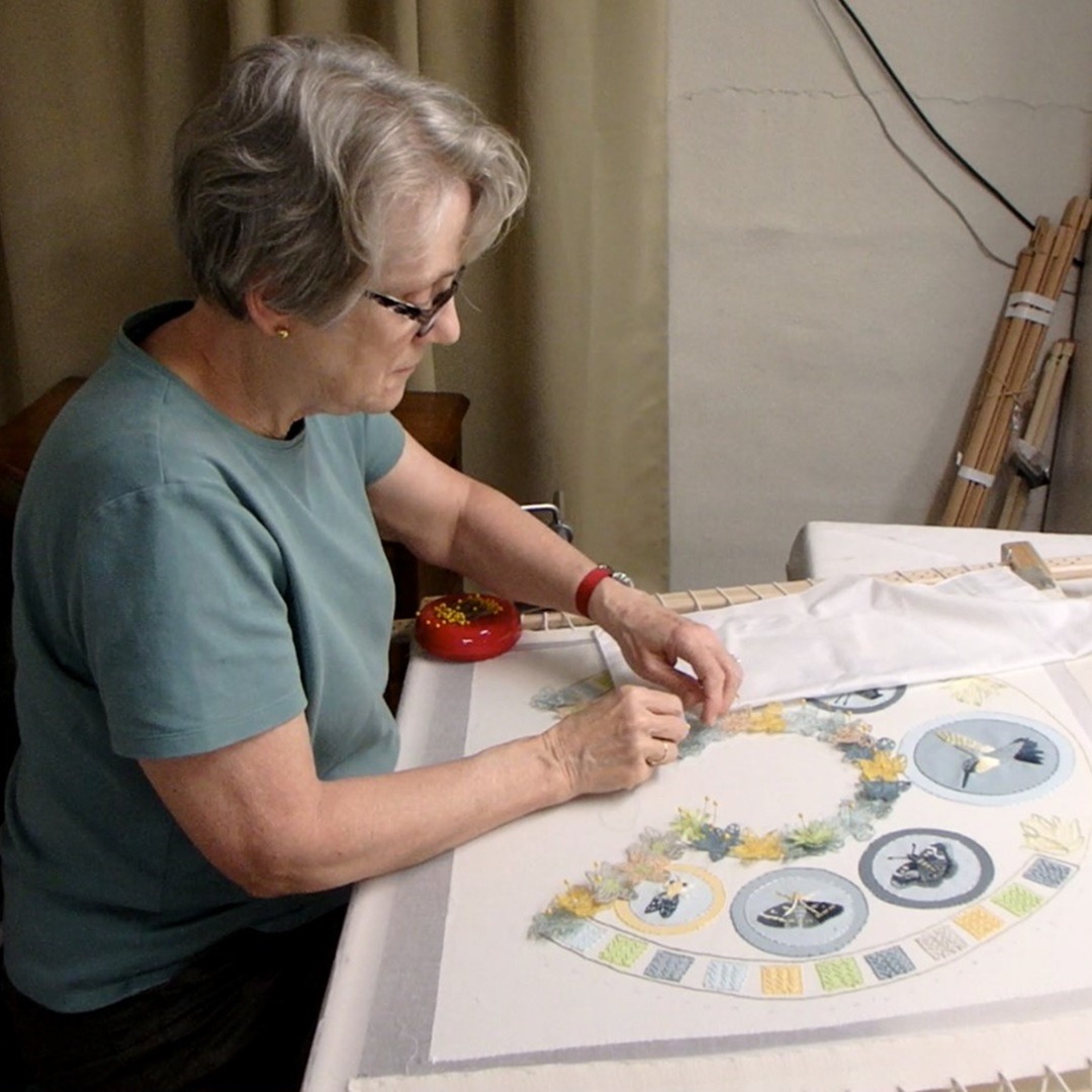 Lindsay Olson in her studio.