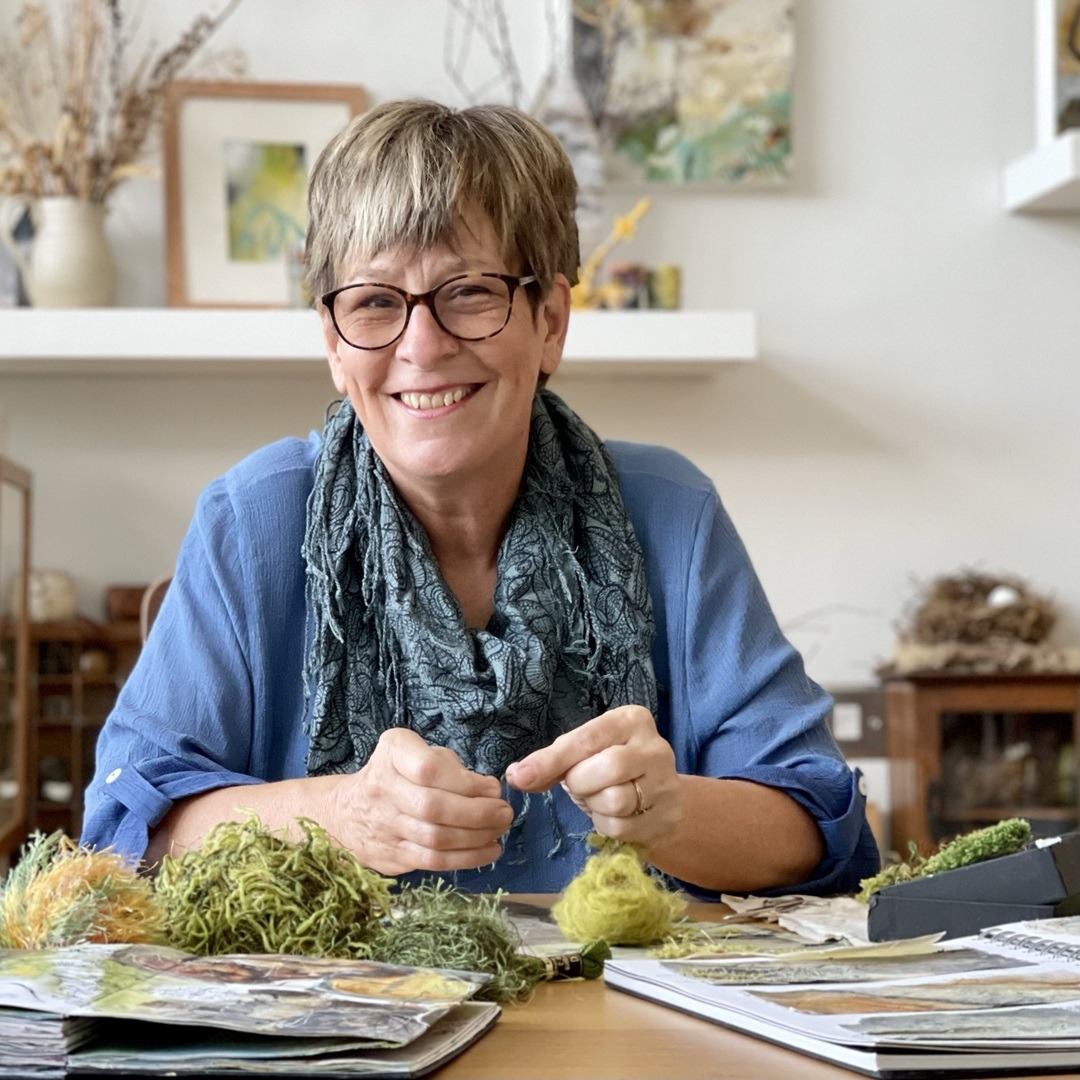 Rachael Singleton in her studio.