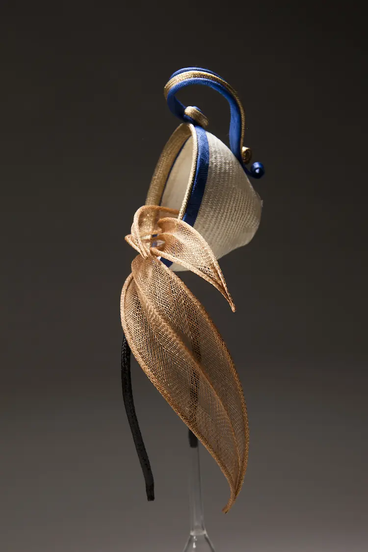 Bridget Bailey, Tipping Teacup Hat, 2014, Made for Mad for Tea exhibition at Fortnum and Mason, Photo: Andra Nelki