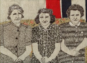 East End Girls aka Alice, Madge and Muriel (work in progress) – 2012