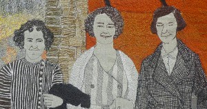 Girls Day out for Hilda, Nellie and Ida (detail 1) – 2012