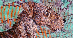 Stitch artist Nigel Cheney