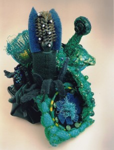 Tilleke Schwarz – Green Piece (front view), 1997