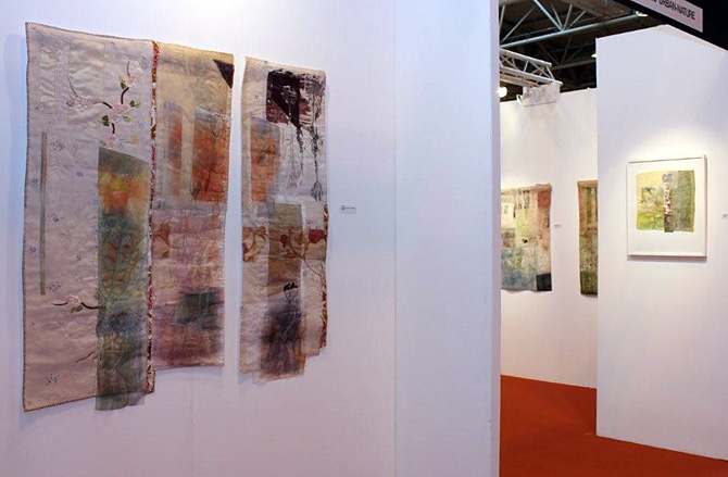 Cas Holmes Textile Artist – Urban Nature Tulip Cas Holmes – Urban Nature Tulip
