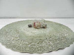 Unhomely Furnishings Doily and Fabric