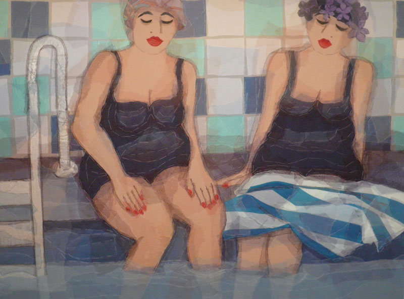 In the swimming pool