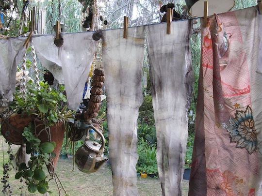 Lilly Pilly dyed fabrics
