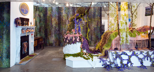 Textile art by Jo Smith
