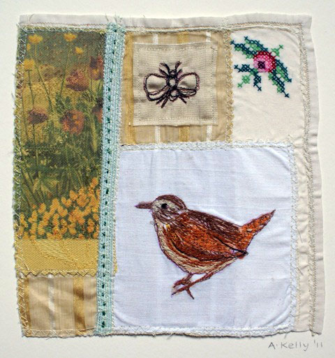 Anne Kelly – Embroidered Bird