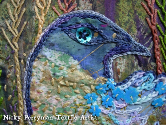 Nicky Perryman textile artist on TAFA