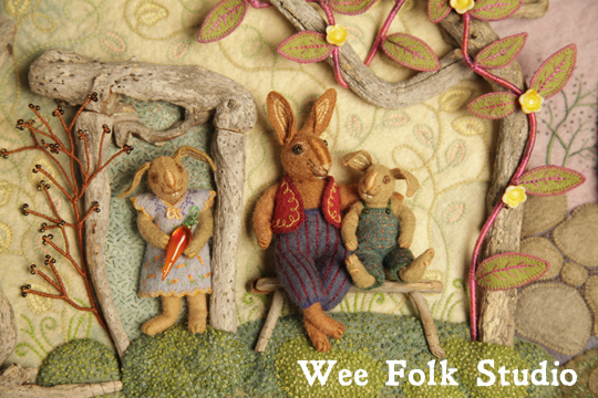 Wee Folk Studio on TAFA, the textile and fiber art list
