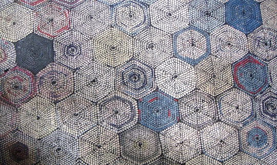 American coiled rag from Catherine Cootner's collection - Catherine is former-curator of Textiles of the Fine Arts Museums of San Francisco
