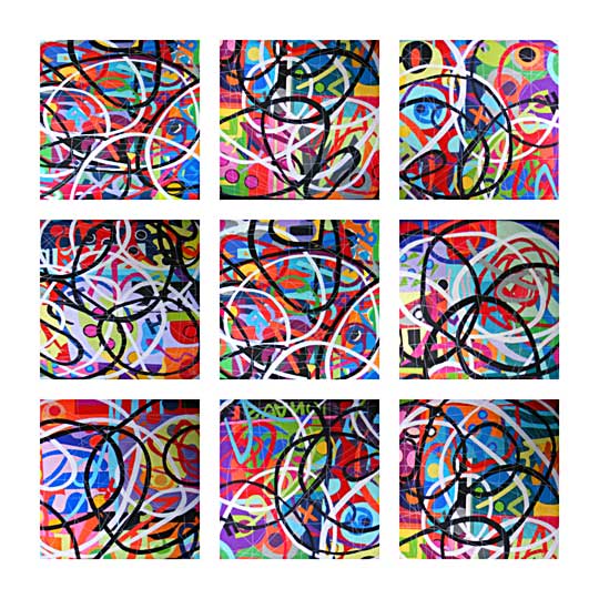Textile art by Bethan Ash