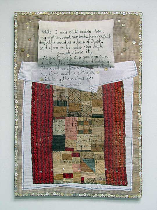 Textile art by Susan Lenz