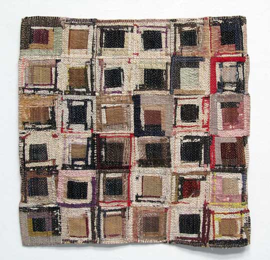 Textile art by Susan Lenz