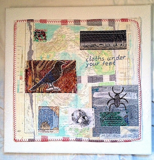 Framing textile art guidelines by Anne Kelly