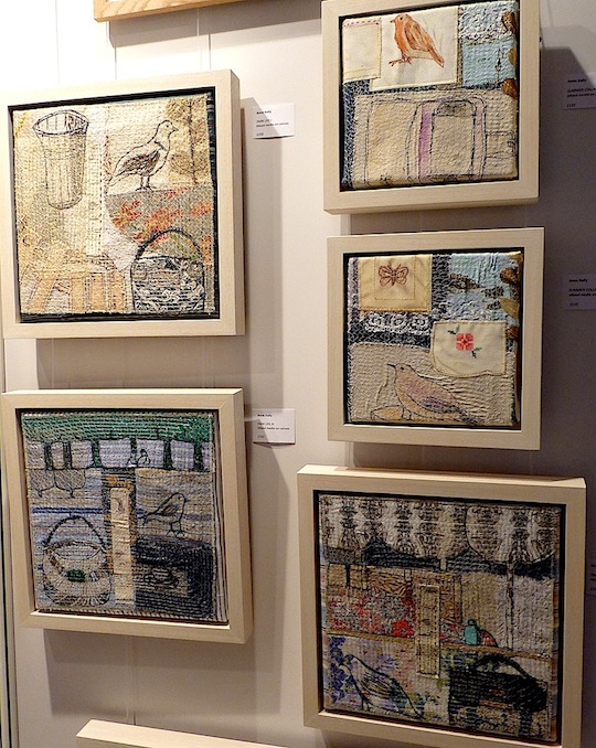 How to frame textile art and display it effective is an art within its self