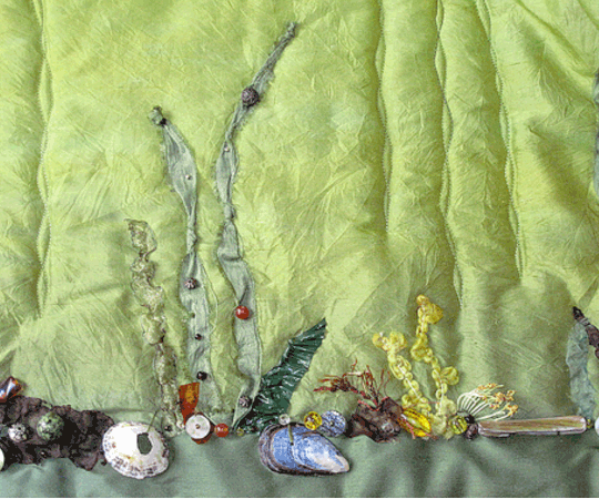 Carolyn Saxby is a textile artist inspired by nature