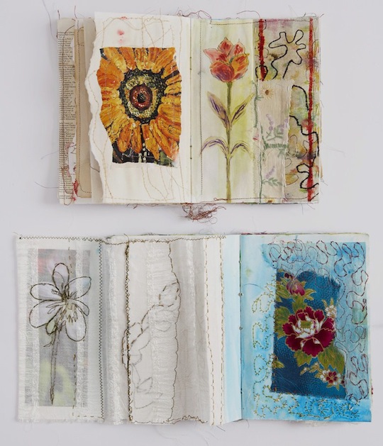 Garden Sketchbooks Anne Kelly (Top,) Cas Holmes (Bottom)