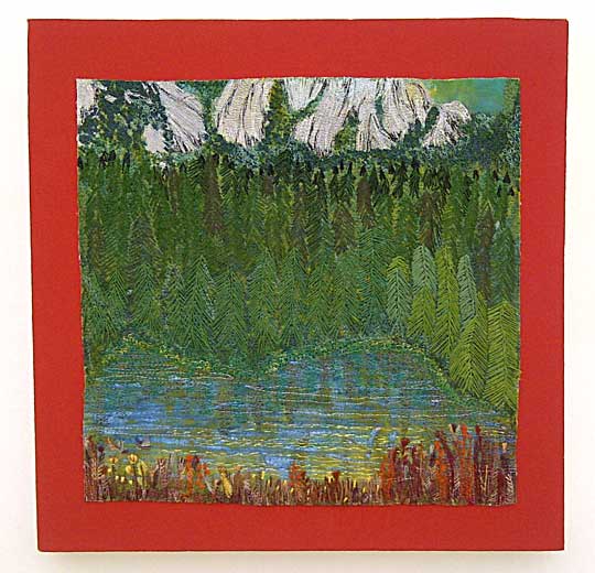 Textile art by Jackie Martin