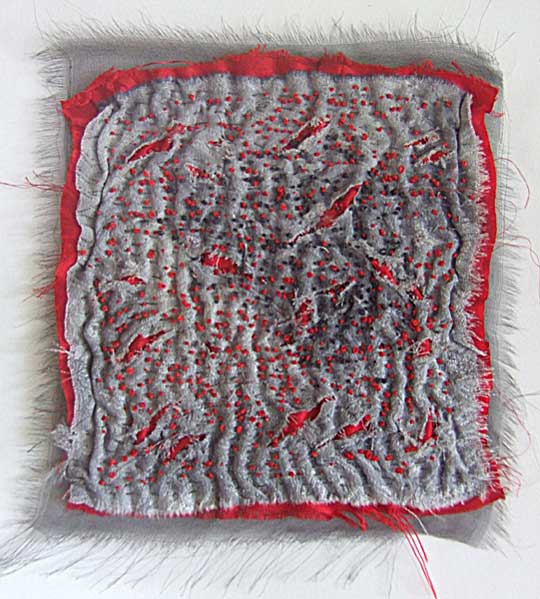 Textile art by Sue Ferrari