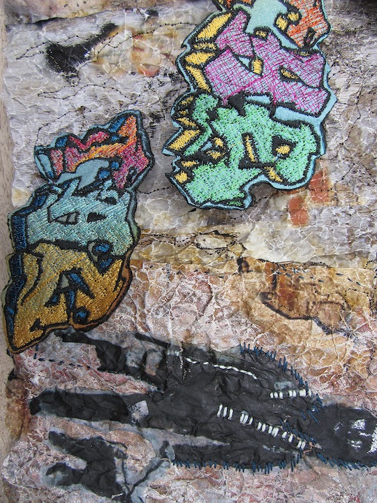 Maggie Grey has worked with computer textile design for many years