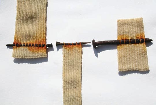 Textile art by Alice Fox