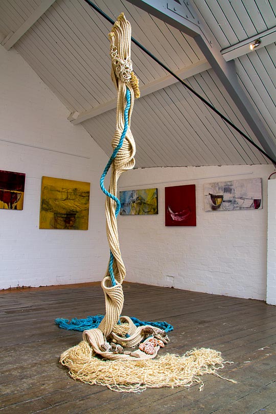 Textile art by Heather Pickwell