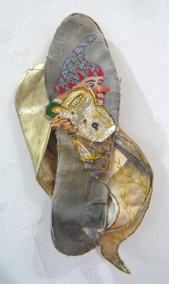 Bella Leonard - Embroidered Shoe