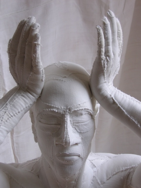 Karine Jollet - Fabric sculpture detail