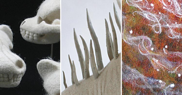Needle felting: From factory to gallery by Kate Barsotti