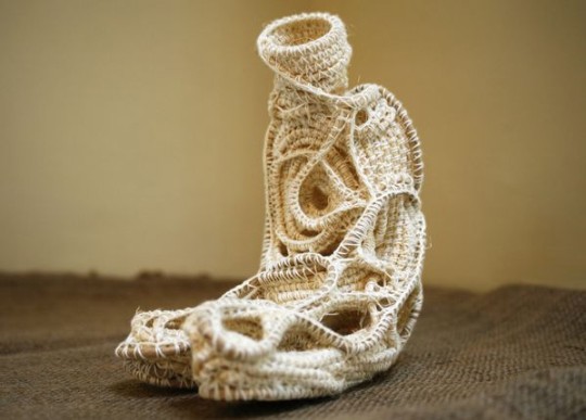 Rope sculpture by Judy Tadman
