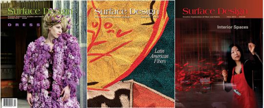 Surface Design Association covers