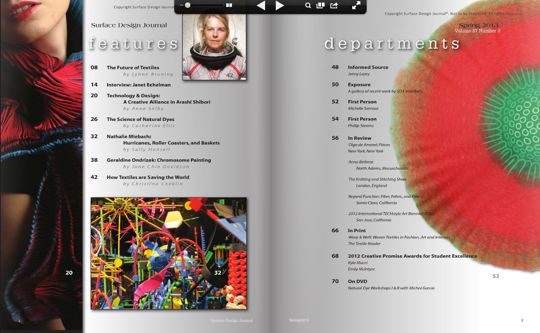 Surface Design Journal Spring 2013