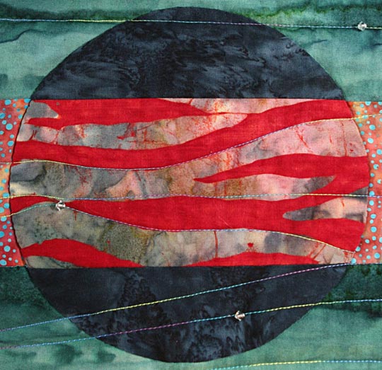 Textile art by Mirka Knaster