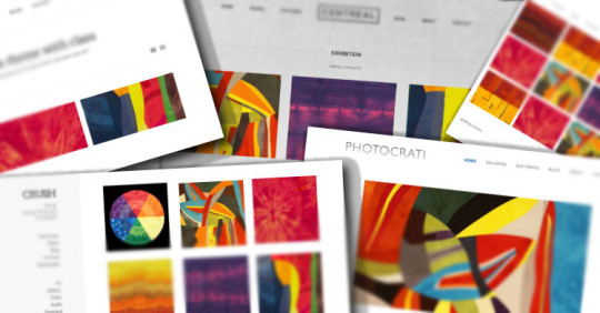 Wordpress templates for artists