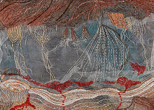 Textile art by Marta Brysha