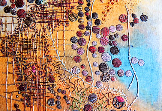 Textile art by Marta Brysha