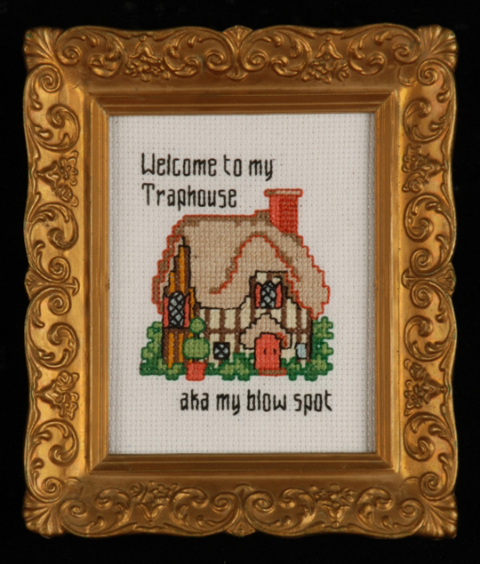 Textile art by Dave Lieske