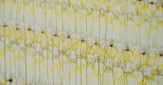 Contemporary textile artist Lisa Solomon