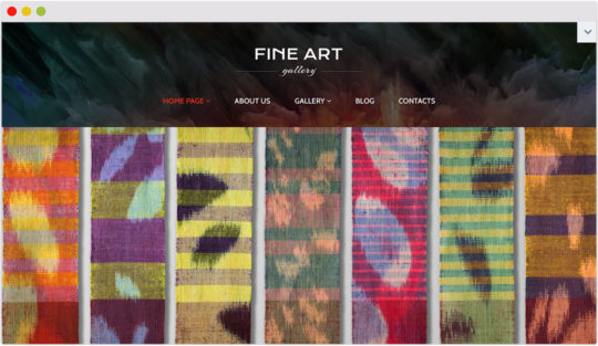 Art Gallery WordPress theme