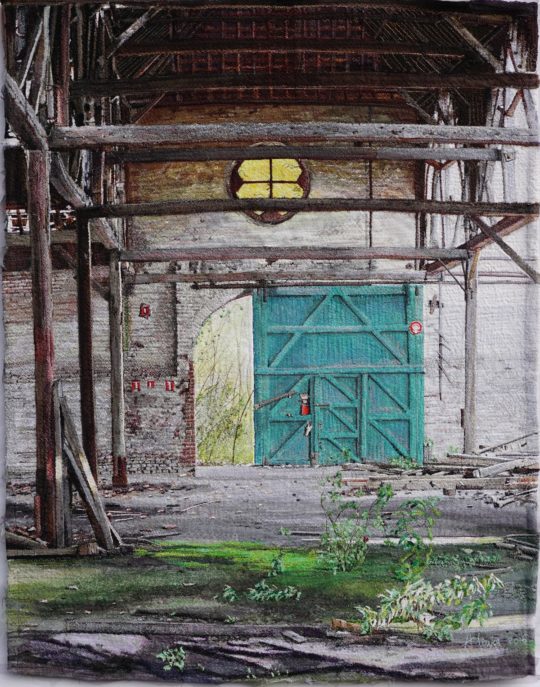 Adinka Tellegen: Harondel  (St. Leger-les-Domart) deserted factory in the north of France, 2016
