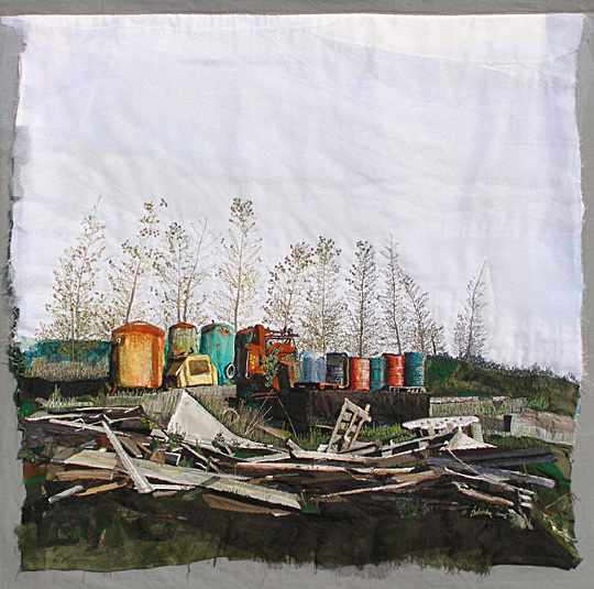 Textile art by Adinka Tellegen