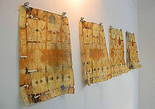 Textile art by Hannah Lamb