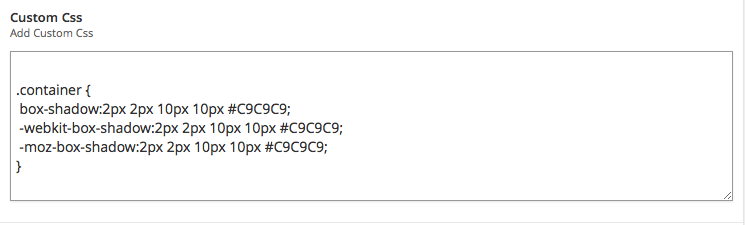 CSS to customise an art site