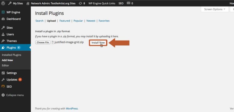 Install the JIG plugin