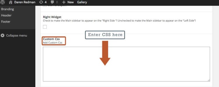 Add custom CSS to your WordPress site to further customise its look and feel