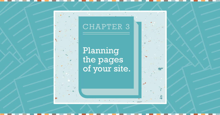 Planning the pages of your artist website - ask yourself how many pages do you need? What will be covered on each page?