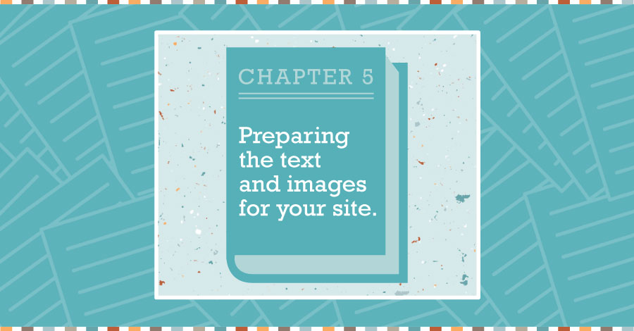 Preparation is key when gathering material for your art website